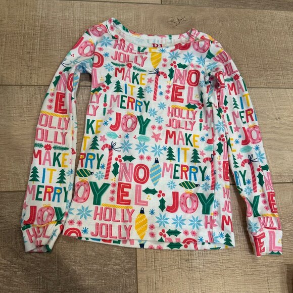 PJ PLACE GIRLS 3T LONG SLEEVE PAJAMAS CHRISTMAS CHILDRENS PLACE - Picture 2 of 5